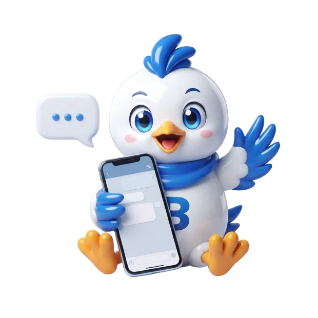 LINEで相談するマスコット